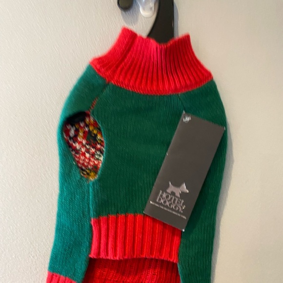 Christmas dog sweater Elf size xs yorkie chihuahua toy poodle - Picture 2 of 3